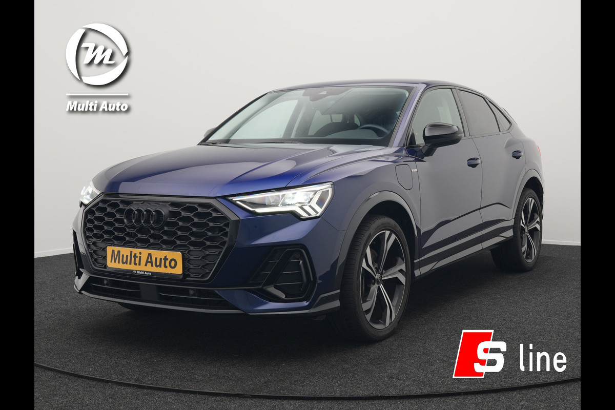 Audi Q3 Sportback 45 TFSI e S Line Plug In Hybrid 245pk Dealer O.H PHEV | Matrix LED | Cruise Control | Sonos Soundsystem | Apple Carplay | Lane Assist | Lederen Sportstoelen Verwarmd | L.M. 20" | Audi Q3 Sportback 45 TFSI e S Line Plug In Hybrid 245pk Dealer O.H PHEV | Matrix LED | Cruise Control | Sonos Soundsystem | Apple Carplay | Lane Assist | Lederen Sportstoelen Verwarmd | L.M. 20" |