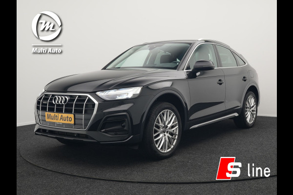 Audi Q5 Sportback 50 TFSI e S edition Plug In Hybrid 299pk Dealer O.H PHEV | Adaptive Cruise | Head Up | Bang & Olufsen | Alcantara Sportstoelen Memory | Keyless | 20"L.M | Camera | Sfeerverlichting |
