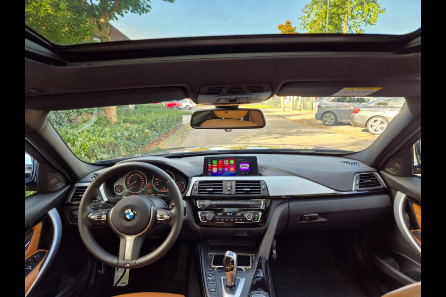 BMW 3-serie F31 M Sport Pano CarPlay H&Kardon NAP GARANTIE inbeg. Pre LCI Leder TOP STAAT Lease Inruil Mog.