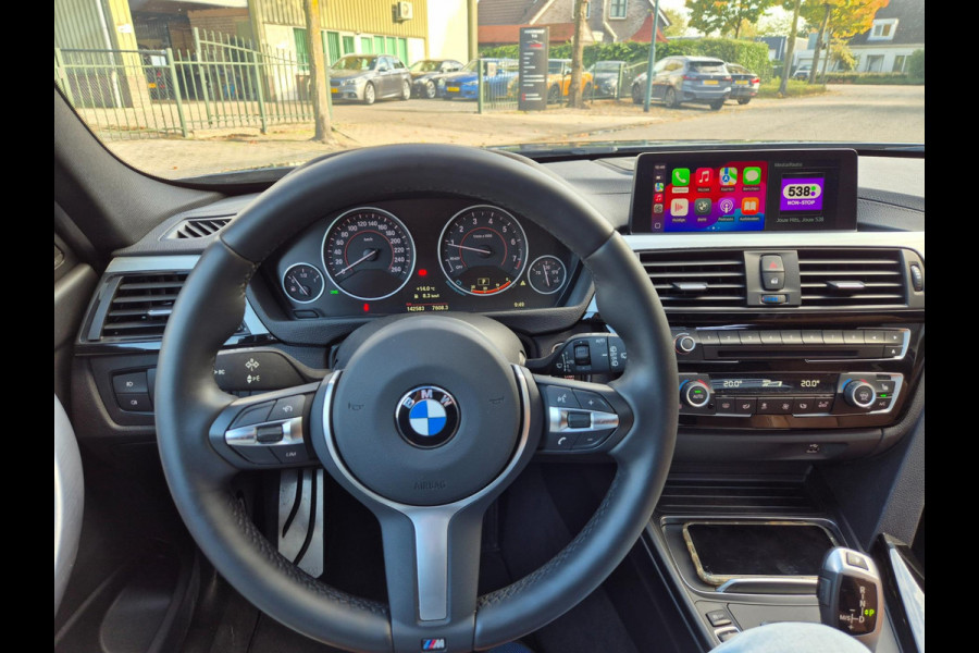 BMW 3-serie F31 M Sport Pano CarPlay H&Kardon NAP GARANTIE inbeg. Pre LCI Leder TOP STAAT Lease Inruil Mog.
