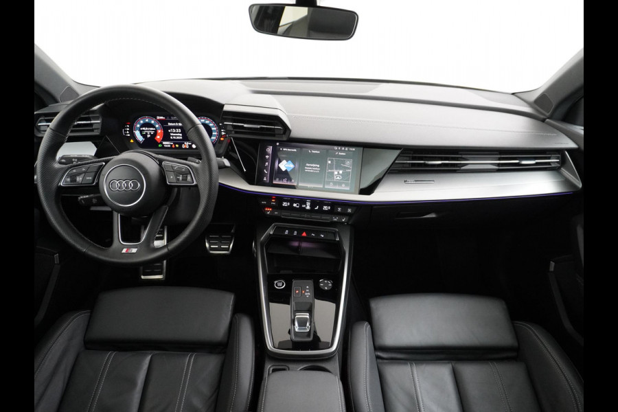 Audi A3 Limousine 35 TFSI S edition S line in- exterieur+ sportonderstel | VIRTUAL DASH | PANORAMADAK | LEDER+ STOELVERWARMING | CAMERA | AMBILIGHT | RIJKLAARPRIJS INCL. 12MND BOVAG Audi A3 Limousine 35 TFSI S edition S line in- exterieur+ sportonderstel | VIRTUAL DASH | PANORAMADAK | LEDER+ STOELVERWARMING | CAMERA | AMBILIGHT | RIJKLAARPRIJS INCL. 12MND BOVAG