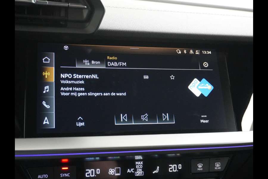 Audi A3 Limousine 35 TFSI S edition S line in- exterieur+ sportonderstel | VIRTUAL DASH | PANORAMADAK | LEDER+ STOELVERWARMING | CAMERA | AMBILIGHT | RIJKLAARPRIJS INCL. 12MND BOVAG Audi A3 Limousine 35 TFSI S edition S line in- exterieur+ sportonderstel | VIRTUAL DASH | PANORAMADAK | LEDER+ STOELVERWARMING | CAMERA | AMBILIGHT | RIJKLAARPRIJS INCL. 12MND BOVAG