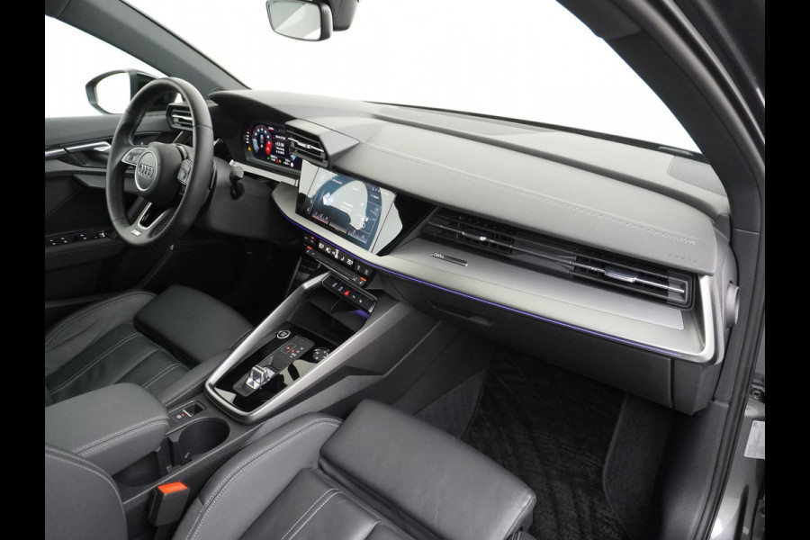 Audi A3 Limousine 35 TFSI S edition S line in- exterieur+ sportonderstel | VIRTUAL DASH | PANORAMADAK | LEDER+ STOELVERWARMING | CAMERA | AMBILIGHT | RIJKLAARPRIJS INCL. 12MND BOVAG Audi A3 Limousine 35 TFSI S edition S line in- exterieur+ sportonderstel | VIRTUAL DASH | PANORAMADAK | LEDER+ STOELVERWARMING | CAMERA | AMBILIGHT | RIJKLAARPRIJS INCL. 12MND BOVAG