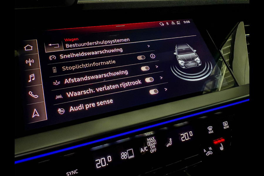 Audi A3 Sportback 40 TFSI e PHEV S Edition S-line 204pk S-Tronic! Panoramadak|Virtual Cockpit|Kuipstoelen|LED Matrix|Camera|Black Audi A3 Sportback 40 TFSI e PHEV S Edition S-line 204pk S-Tronic! Panoramadak|Virtual Cockpit|Kuipstoelen|LED Matrix|Camera|Black