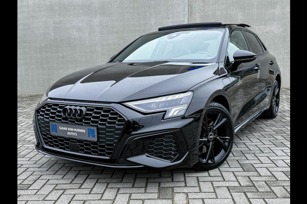 Audi A3 Sportback 40 TFSI e PHEV S Edition S-line 204pk S-Tronic! Panoramadak|Virtual Cockpit|Kuipstoelen|LED Matrix|Camera|Black