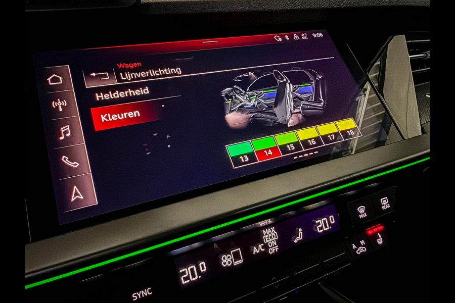 Audi A3 Sportback 40 TFSI e PHEV S Edition S-line 204pk S-Tronic! Panoramadak|Virtual Cockpit|Kuipstoelen|LED Matrix|Camera|Black