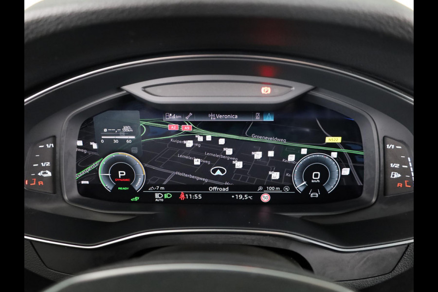 Audi A6 Avant 50 TFSI e quattro 299pk | Trekhaak wegklapbaar | Lederen bekleding | Electrisch verstelbare voorstoelen+geheugen bestuurdersstoel | Adaptieve cruise controle
