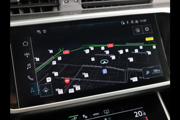 Audi A6 Avant 50 TFSI e quattro 299pk | Trekhaak wegklapbaar | Lederen bekleding | Electrisch verstelbare voorstoelen+geheugen bestuurdersstoel | Adaptieve cruise controle