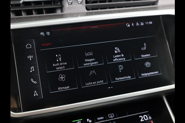 Audi A6 Avant 50 TFSI e quattro 299pk | Trekhaak wegklapbaar | Lederen bekleding | Electrisch verstelbare voorstoelen+geheugen bestuurdersstoel | Adaptieve cruise controle