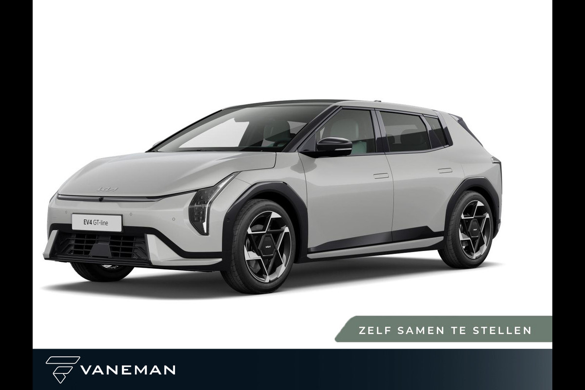Kia EV4 GT-Line 81.4 kWh | Cruise control adaptief met Stop&Go en stuurhulp | Tijdelijk gratis Metallic Lak t.w.v. € 895,- | Zelf samenstellen Kia EV4 GT-Line 81.4 kWh | Cruise control adaptief met Stop&Go en stuurhulp | Tijdelijk gratis Metallic Lak t.w.v. € 895,- | Zelf samenstellen