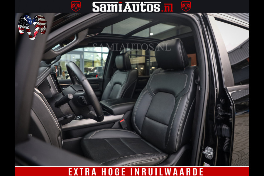 Dodge Ram 1500 SPORT BLACK EDITION | 4X4 5.7 V8 | VOL OPTIES | 360 CAMERA | APPLE CARPLAY | 3500KG | 22INCH NIGHT | FULL LED | ADAPTIVE CRUISE | MEMORY SEATS | LEDER | DUBBELE CABINE | CREWCAB Dodge Ram 1500 SPORT BLACK EDITION | 4X4 5.7 V8 | VOL OPTIES | 360 CAMERA | APPLE CARPLAY | 3500KG | 22INCH NIGHT | FULL LED | ADAPTIVE CRUISE | MEMORY SEATS | LEDER | DUBBELE CABINE | CREWCAB
