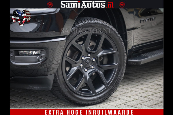 Dodge Ram 1500 SPORT BLACK EDITION | 4X4 5.7 V8 | VOL OPTIES | 360 CAMERA | APPLE CARPLAY | 3500KG | 22INCH NIGHT | FULL LED | ADAPTIVE CRUISE | MEMORY SEATS | LEDER | DUBBELE CABINE | CREWCAB Dodge Ram 1500 SPORT BLACK EDITION | 4X4 5.7 V8 | VOL OPTIES | 360 CAMERA | APPLE CARPLAY | 3500KG | 22INCH NIGHT | FULL LED | ADAPTIVE CRUISE | MEMORY SEATS | LEDER | DUBBELE CABINE | CREWCAB
