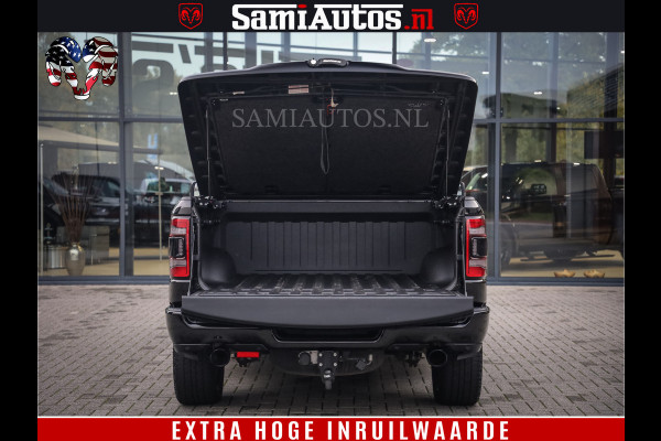 Dodge Ram 1500 SPORT BLACK EDITION | 4X4 5.7 V8 | VOL OPTIES | 360 CAMERA | APPLE CARPLAY | 3500KG | 22INCH NIGHT | FULL LED | ADAPTIVE CRUISE | MEMORY SEATS | LEDER | DUBBELE CABINE | CREWCAB Dodge Ram 1500 SPORT BLACK EDITION | 4X4 5.7 V8 | VOL OPTIES | 360 CAMERA | APPLE CARPLAY | 3500KG | 22INCH NIGHT | FULL LED | ADAPTIVE CRUISE | MEMORY SEATS | LEDER | DUBBELE CABINE | CREWCAB