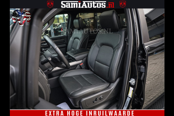 Dodge Ram 1500 SPORT BLACK EDITION | 4X4 5.7 V8 | VOL OPTIES | 360 CAMERA | APPLE CARPLAY | 3500KG | 22INCH NIGHT | FULL LED | ADAPTIVE CRUISE | MEMORY SEATS | LEDER | DUBBELE CABINE | CREWCAB Dodge Ram 1500 SPORT BLACK EDITION | 4X4 5.7 V8 | VOL OPTIES | 360 CAMERA | APPLE CARPLAY | 3500KG | 22INCH NIGHT | FULL LED | ADAPTIVE CRUISE | MEMORY SEATS | LEDER | DUBBELE CABINE | CREWCAB