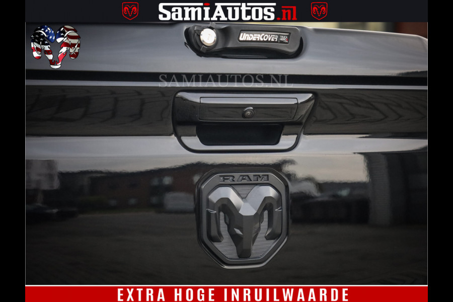 Dodge Ram 1500 SPORT BLACK EDITION | 4X4 5.7 V8 | VOL OPTIES | 360 CAMERA | APPLE CARPLAY | 3500KG | 22INCH NIGHT | FULL LED | ADAPTIVE CRUISE | MEMORY SEATS | LEDER | DUBBELE CABINE | CREWCAB Dodge Ram 1500 SPORT BLACK EDITION | 4X4 5.7 V8 | VOL OPTIES | 360 CAMERA | APPLE CARPLAY | 3500KG | 22INCH NIGHT | FULL LED | ADAPTIVE CRUISE | MEMORY SEATS | LEDER | DUBBELE CABINE | CREWCAB