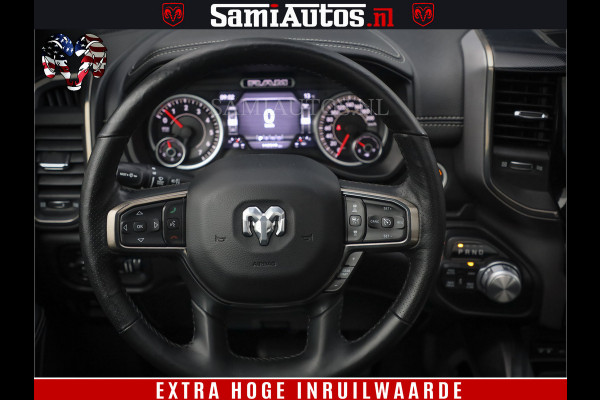 Dodge Ram 1500 SPORT BLACK EDITION | 4X4 5.7 V8 | VOL OPTIES | 360 CAMERA | APPLE CARPLAY | 3500KG | 22INCH NIGHT | FULL LED | ADAPTIVE CRUISE | MEMORY SEATS | LEDER | DUBBELE CABINE | CREWCAB Dodge Ram 1500 SPORT BLACK EDITION | 4X4 5.7 V8 | VOL OPTIES | 360 CAMERA | APPLE CARPLAY | 3500KG | 22INCH NIGHT | FULL LED | ADAPTIVE CRUISE | MEMORY SEATS | LEDER | DUBBELE CABINE | CREWCAB
