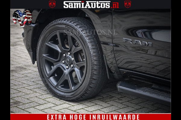 Dodge Ram 1500 SPORT BLACK EDITION | 4X4 5.7 V8 | VOL OPTIES | 360 CAMERA | APPLE CARPLAY | 3500KG | 22INCH NIGHT | FULL LED | ADAPTIVE CRUISE | MEMORY SEATS | LEDER | DUBBELE CABINE | CREWCAB Dodge Ram 1500 SPORT BLACK EDITION | 4X4 5.7 V8 | VOL OPTIES | 360 CAMERA | APPLE CARPLAY | 3500KG | 22INCH NIGHT | FULL LED | ADAPTIVE CRUISE | MEMORY SEATS | LEDER | DUBBELE CABINE | CREWCAB