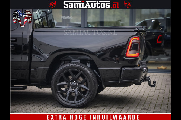 Dodge Ram 1500 SPORT BLACK EDITION | 4X4 5.7 V8 | VOL OPTIES | 360 CAMERA | APPLE CARPLAY | 3500KG | 22INCH NIGHT | FULL LED | ADAPTIVE CRUISE | MEMORY SEATS | LEDER | DUBBELE CABINE | CREWCAB Dodge Ram 1500 SPORT BLACK EDITION | 4X4 5.7 V8 | VOL OPTIES | 360 CAMERA | APPLE CARPLAY | 3500KG | 22INCH NIGHT | FULL LED | ADAPTIVE CRUISE | MEMORY SEATS | LEDER | DUBBELE CABINE | CREWCAB