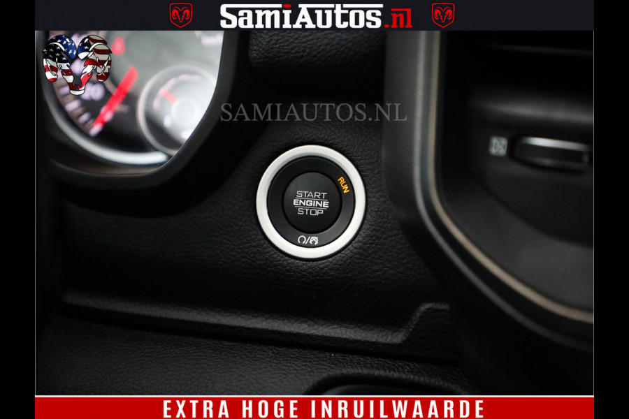 Dodge Ram 1500 SPORT BLACK EDITION | 4X4 5.7 V8 | VOL OPTIES | 360 CAMERA | APPLE CARPLAY | 3500KG | 22INCH NIGHT | FULL LED | ADAPTIVE CRUISE | MEMORY SEATS | LEDER | DUBBELE CABINE | CREWCAB Dodge Ram 1500 SPORT BLACK EDITION | 4X4 5.7 V8 | VOL OPTIES | 360 CAMERA | APPLE CARPLAY | 3500KG | 22INCH NIGHT | FULL LED | ADAPTIVE CRUISE | MEMORY SEATS | LEDER | DUBBELE CABINE | CREWCAB
