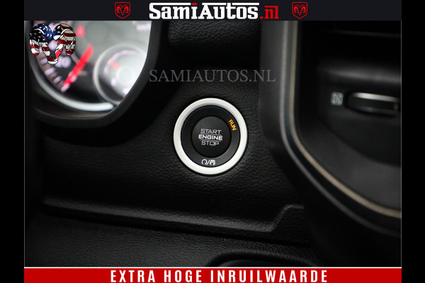 Dodge Ram 1500 SPORT BLACK EDITION | 4X4 5.7 V8 | VOL OPTIES | 360 CAMERA | APPLE CARPLAY | 3500KG | 22INCH NIGHT | FULL LED | ADAPTIVE CRUISE | MEMORY SEATS | LEDER | DUBBELE CABINE | CREWCAB Dodge Ram 1500 SPORT BLACK EDITION | 4X4 5.7 V8 | VOL OPTIES | 360 CAMERA | APPLE CARPLAY | 3500KG | 22INCH NIGHT | FULL LED | ADAPTIVE CRUISE | MEMORY SEATS | LEDER | DUBBELE CABINE | CREWCAB