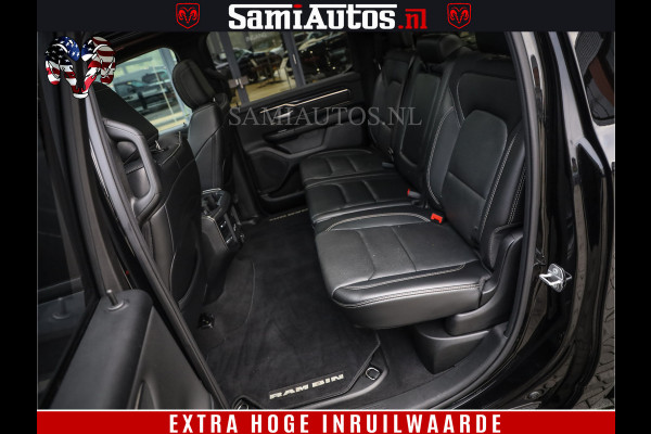 Dodge Ram 1500 SPORT BLACK EDITION | 4X4 5.7 V8 | VOL OPTIES | 360 CAMERA | APPLE CARPLAY | 3500KG | 22INCH NIGHT | FULL LED | ADAPTIVE CRUISE | MEMORY SEATS | LEDER | DUBBELE CABINE | CREWCAB Dodge Ram 1500 SPORT BLACK EDITION | 4X4 5.7 V8 | VOL OPTIES | 360 CAMERA | APPLE CARPLAY | 3500KG | 22INCH NIGHT | FULL LED | ADAPTIVE CRUISE | MEMORY SEATS | LEDER | DUBBELE CABINE | CREWCAB