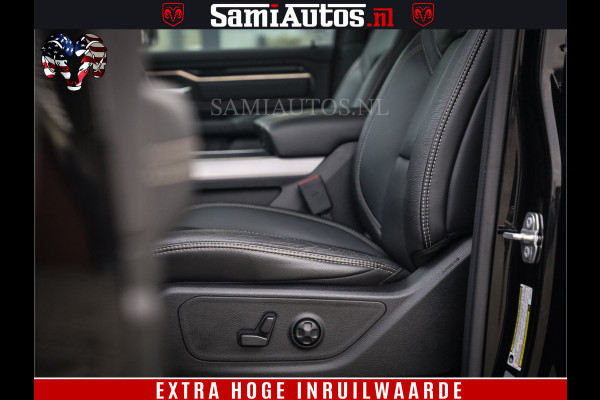 Dodge Ram 1500 SPORT BLACK EDITION | 4X4 5.7 V8 | VOL OPTIES | 360 CAMERA | APPLE CARPLAY | 3500KG | 22INCH NIGHT | FULL LED | ADAPTIVE CRUISE | MEMORY SEATS | LEDER | DUBBELE CABINE | CREWCAB Dodge Ram 1500 SPORT BLACK EDITION | 4X4 5.7 V8 | VOL OPTIES | 360 CAMERA | APPLE CARPLAY | 3500KG | 22INCH NIGHT | FULL LED | ADAPTIVE CRUISE | MEMORY SEATS | LEDER | DUBBELE CABINE | CREWCAB