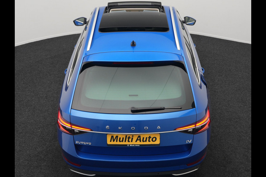 Škoda Superb Combi 1.4 TSI iV Laurin & Klement Plug In Hybrid 218pk Dealer O.H PHEV | Panodak | Adaptive Cruise | Lederen Stoelen Memory & Massage & Ventilatie | Canton Audio | Apple Carplay | Stuur & Stoelen Verwarmd | Keyless | Virtual | Navigatie | DAB |