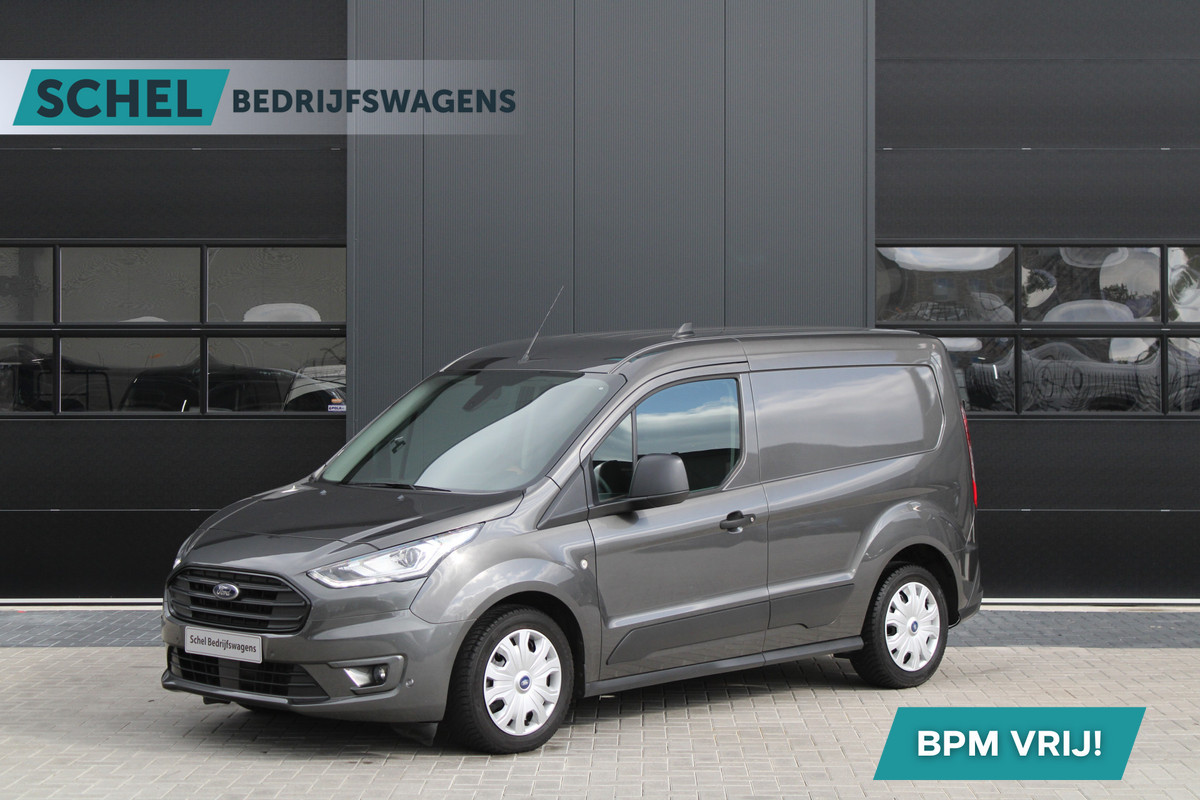 Ford Transit Connect 1.0 Ecoboost L1 Trend 100 pk - Airco Automatisch - Stoelverwarming - PDC - Draadloze lader - Elek Spiegels - Rijklaar Ford Transit Connect 1.0 Ecoboost L1 Trend 100 pk - Airco Automatisch - Stoelverwarming - PDC - Draadloze lader - Elek Spiegels - Rijklaar