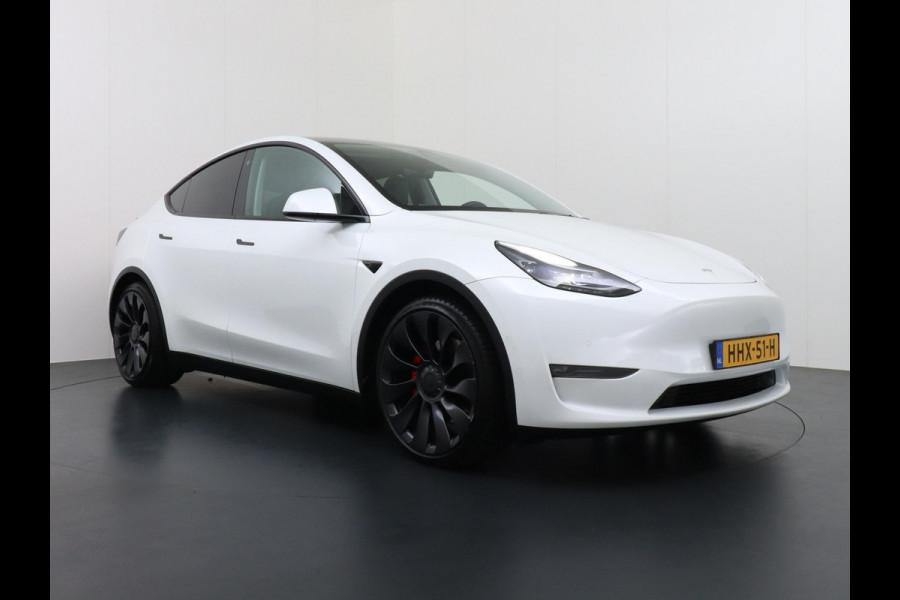 Tesla Model Y Performance AWD 75 kWh AUTOPILOT | LEDER | PANO | TESLA GARANTIE T/M 6-2026 Tesla Model Y Performance AWD 75 kWh AUTOPILOT | LEDER | PANO | TESLA GARANTIE T/M 6-2026