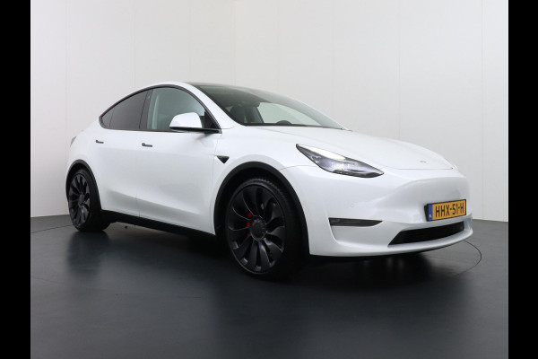 Tesla Model Y Performance AWD 75 kWh AUTOPILOT | LEDER | PANO | TESLA GARANTIE T/M 6-2026 Tesla Model Y Performance AWD 75 kWh AUTOPILOT | LEDER | PANO | TESLA GARANTIE T/M 6-2026