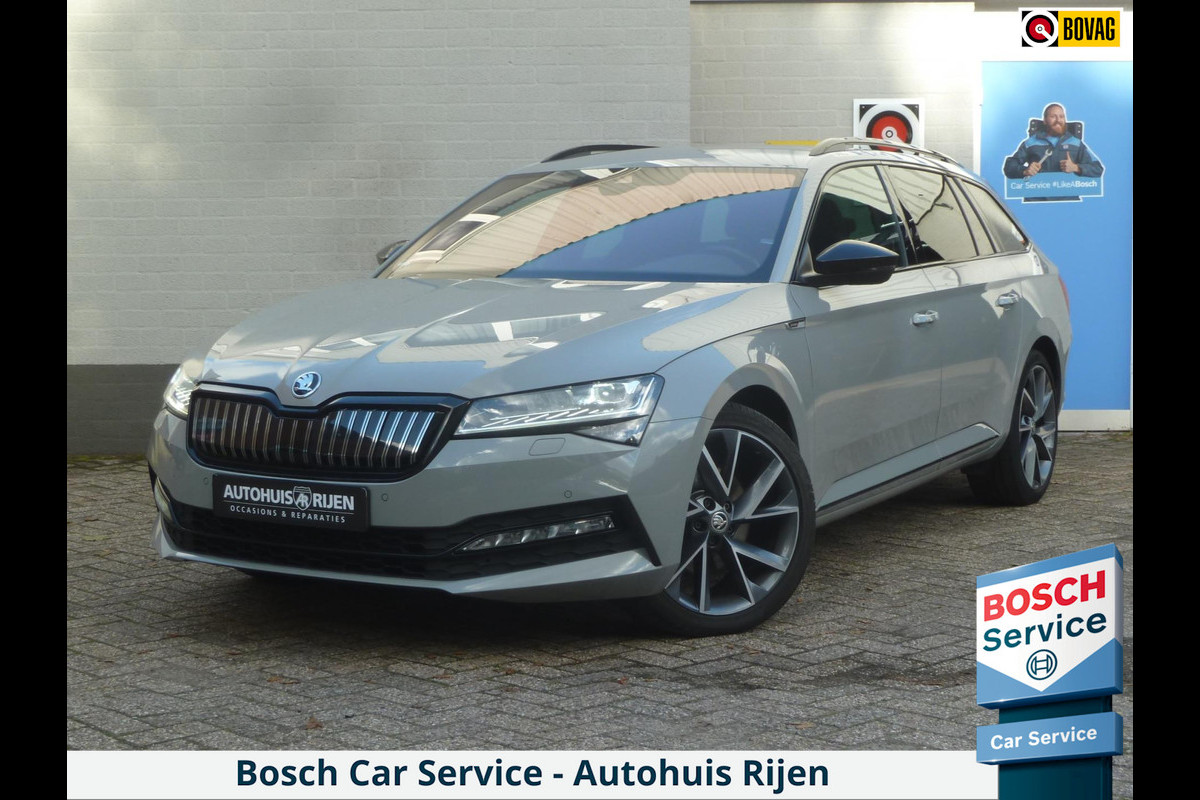 Škoda Superb 1.4 TSI iV Sportline Plug-in|Memory|Matrix-LED|Alcantara|Keyless-Entry/Go|Adaptive-Cruise|Stoel/Stuurverw.|Blindspot Škoda Superb 1.4 TSI iV Sportline Plug-in|Memory|Matrix-LED|Alcantara|Keyless-Entry/Go|Adaptive-Cruise|Stoel/Stuurverw.|Blindspot