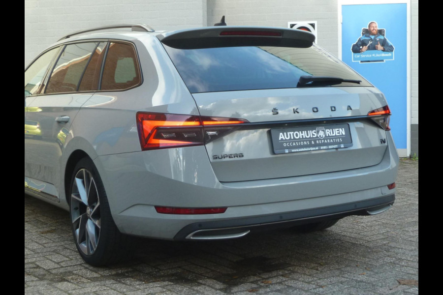 Škoda Superb 1.4 TSI iV Sportline Plug-in|Memory|Matrix-LED|Alcantara|Keyless-Entry/Go|Adaptive-Cruise|Stoel/Stuurverw.|Blindspot Škoda Superb 1.4 TSI iV Sportline Plug-in|Memory|Matrix-LED|Alcantara|Keyless-Entry/Go|Adaptive-Cruise|Stoel/Stuurverw.|Blindspot
