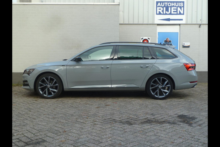 Škoda Superb 1.4 TSI iV Sportline Plug-in|Memory|Matrix-LED|Alcantara|Keyless-Entry/Go|Adaptive-Cruise|Stoel/Stuurverw.|Blindspot Škoda Superb 1.4 TSI iV Sportline Plug-in|Memory|Matrix-LED|Alcantara|Keyless-Entry/Go|Adaptive-Cruise|Stoel/Stuurverw.|Blindspot