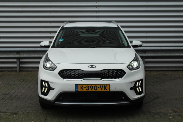 Kia Niro 1.6 GDi Hybrid 141pk DynamicPlusLine DCT6 NL-Auto NAP Clima Cruise Navi Camera Carplay 16"LMV Leder Afn. Trekhaak 1300kg