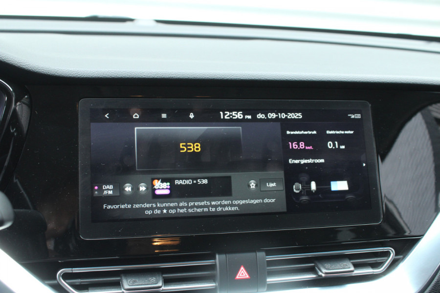 Kia Niro 1.6 GDi Hybrid 141pk DynamicPlusLine DCT6 NL-Auto NAP Clima Cruise Navi Camera Carplay 16"LMV Leder Afn. Trekhaak 1300kg