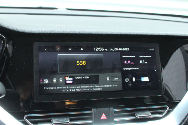 Kia Niro 1.6 GDi Hybrid 141pk DynamicPlusLine DCT6 NL-Auto NAP Clima Cruise Navi Camera Carplay 16"LMV Leder Afn. Trekhaak 1300kg