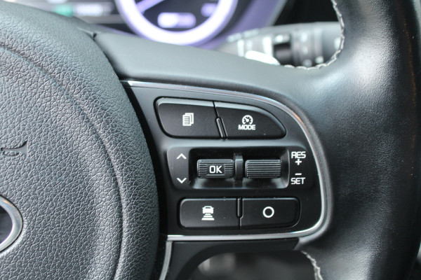 Kia Niro 1.6 GDi Hybrid 141pk DynamicPlusLine DCT6 NL-Auto NAP Clima Cruise Navi Camera Carplay 16"LMV Leder Afn. Trekhaak 1300kg