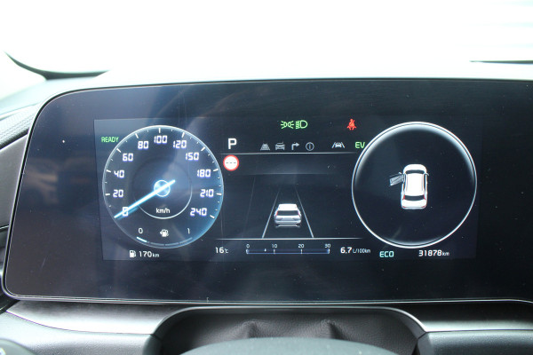 Kia Niro 1.6 GDi Hybrid 141pk DynamicLine DCT6 NL-Auto NAP Clima Cruise Navi Camera Carplay Dig. Cockpit 16"LMV Trekhaak 1300kg