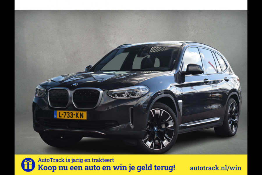 BMW iX3 High Executive 80 kWh | Trekhaak | Pano | H/K | Leer | HUD | Stoelverw. BMW iX3 High Executive 80 kWh | Trekhaak | Pano | H/K | Leer | HUD | Stoelverw.