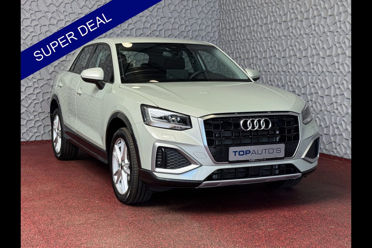 Audi Q2 35 TFSI 1.5 11/2024 ✅NIEUW MODEL✅ S EDITION 150PK VIR.COCKPIT 18''LMV TOUCHSCREEN CARPLAY NAVI CAMERA LED STOELVERW. PDC 11/2024 "Audi rijden begint bij Topautos.nl – 20 Audi topmodellen direct op voorraad!"