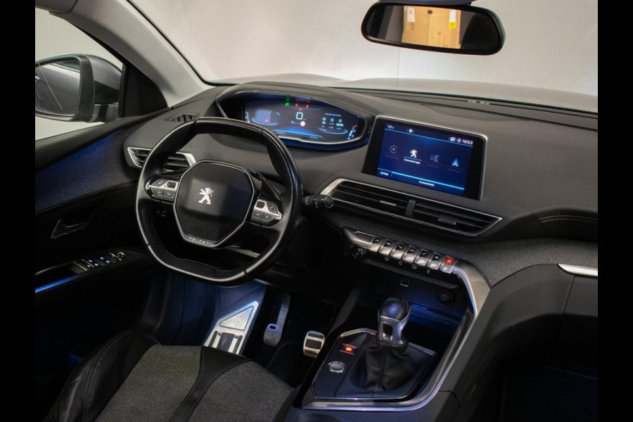 Peugeot 5008 1.2 PureTech Blue Lease Premium Sport (APPLE CARPLAY,NAVI, 360 VIEW,CAMERA,PDC,LED,TREKHAAK,SPORTSTOELEN,LM VELGEN)