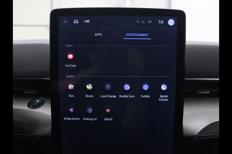 Ford Mustang Mach-E Extended RWD 98 kWh | Leder | Stoelverwarming | Adaptive cruise | Camera | Carplay | Keyless | Stuurverwarming