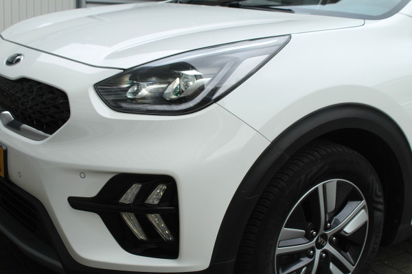 Kia Niro 1.6 GDi Hybrid 141pk DynamicPlusLine DCT6 NL-Auto NAP Clima Cruise Navi Camera Carplay 16"LMV Leder Afn. Trekhaak 1300kg