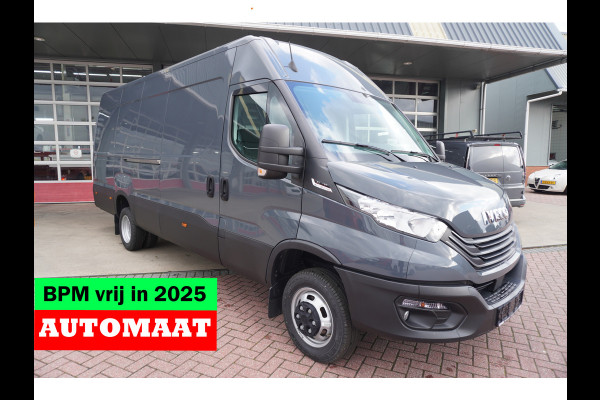 Iveco Daily 35C18HV 3.0 180PK 410L H2 Automaat nr. v129 | Dubbel lucht | Airco | Navi | Camera | Trekhaak 3500kg