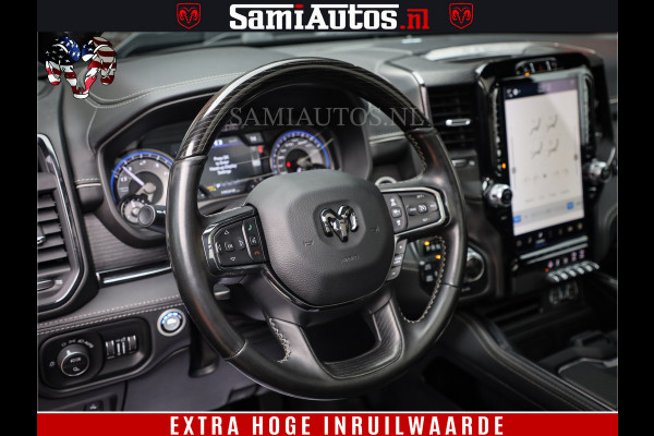 Dodge Ram 1500 LIMITED NIGHT | FEUL BLACK WHEELS | BOM VOL | 5.7 V8 4x4 | DUBBELE CABINE | MWK | XB9 | HUD | TOP STAAT