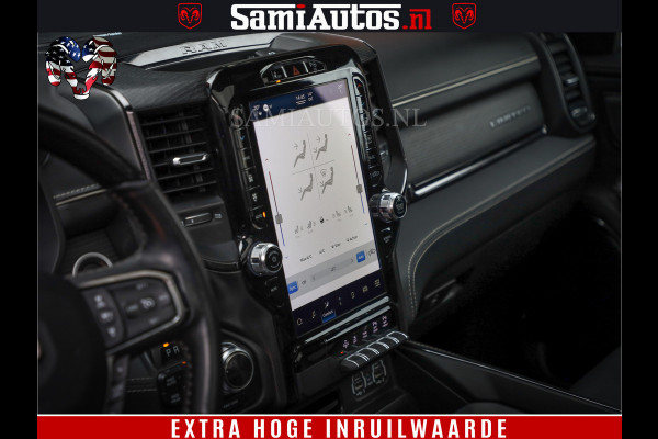 Dodge Ram 1500 LIMITED NIGHT | FEUL BLACK WHEELS | BOM VOL | 5.7 V8 4x4 | DUBBELE CABINE | MWK | XB9 | HUD | TOP STAAT