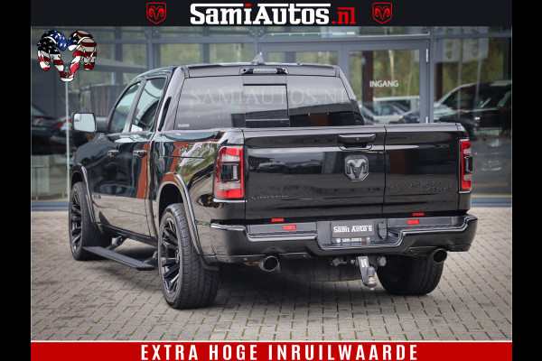 Dodge Ram 1500 LIMITED NIGHT | FEUL BLACK WHEELS | BOM VOL | 5.7 V8 4x4 | DUBBELE CABINE | MWK | XB9 | HUD | TOP STAAT