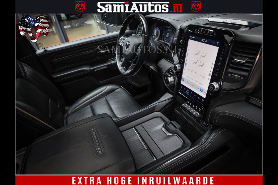 Dodge Ram 1500 LIMITED NIGHT | FEUL BLACK WHEELS | BOM VOL | 5.7 V8 4x4 | DUBBELE CABINE | MWK | XB9 | HUD | TOP STAAT