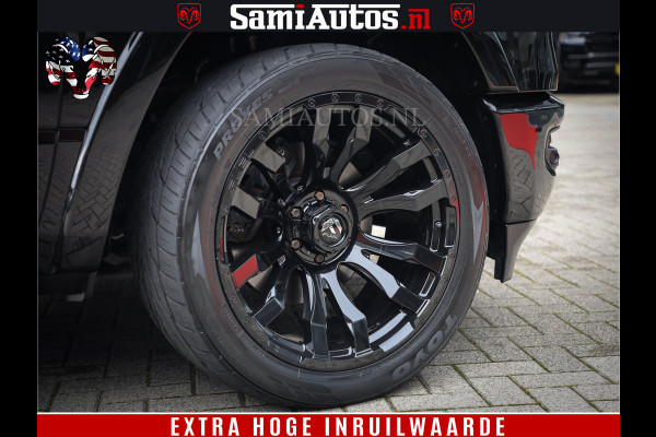 Dodge Ram 1500 LIMITED NIGHT | FEUL BLACK WHEELS | BOM VOL | 5.7 V8 4x4 | DUBBELE CABINE | MWK | XB9 | HUD | TOP STAAT