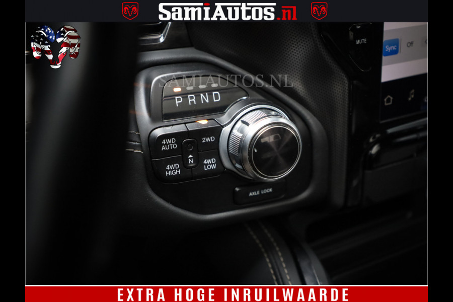 Dodge Ram 1500 LIMITED NIGHT | FEUL BLACK WHEELS | BOM VOL | 5.7 V8 4x4 | DUBBELE CABINE | MWK | XB9 | HUD | TOP STAAT